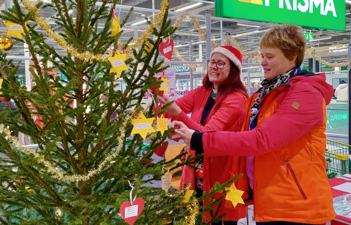 Yli 400 riihimäkeläistä sai jouluapua Tukiverkoston kautta