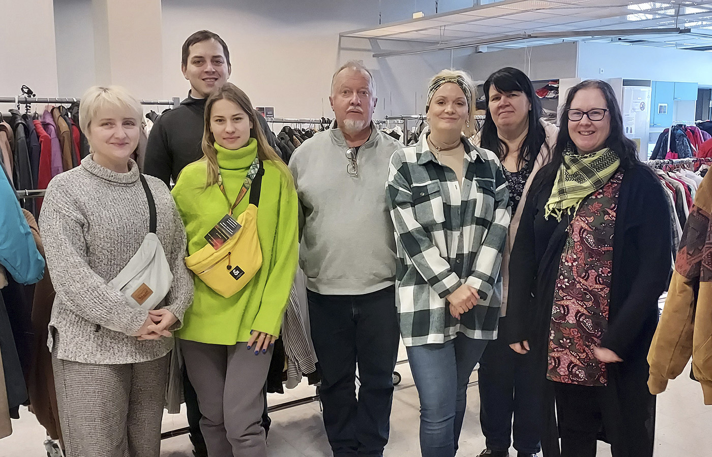Diakoniatyön vaatekierrätys tuo toivoa ja auttaa sopeutumaan