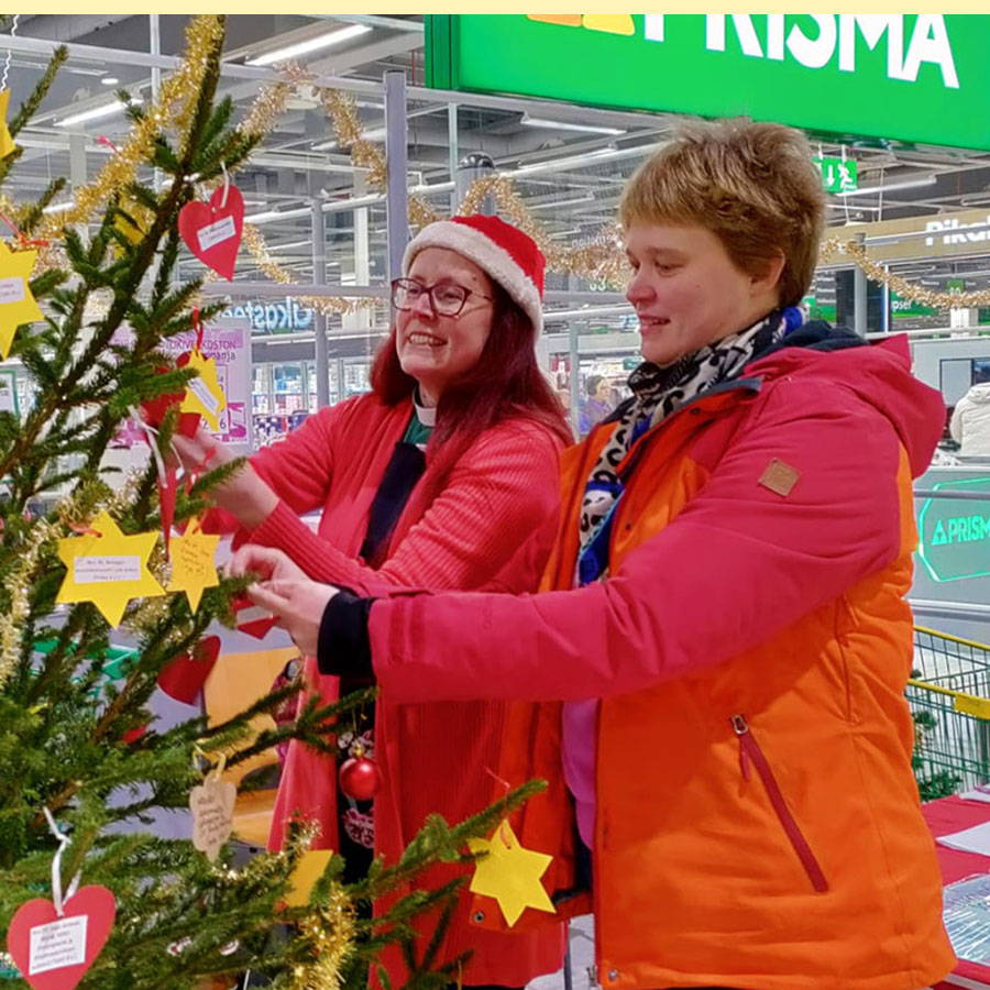 Yli 400 riihimäkeläistä sai jouluapua Tukiverkoston kautta
