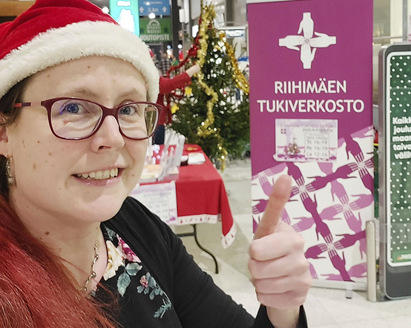Riihimäen Tukiverkostolla joulukampanja jo kymmenettä kertaa
